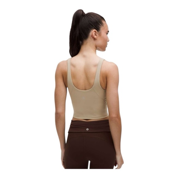 Lululemon Align Tank Top Light Support A/B Cup Sheer Oak Size 4 NWT - Picture 2 of 5